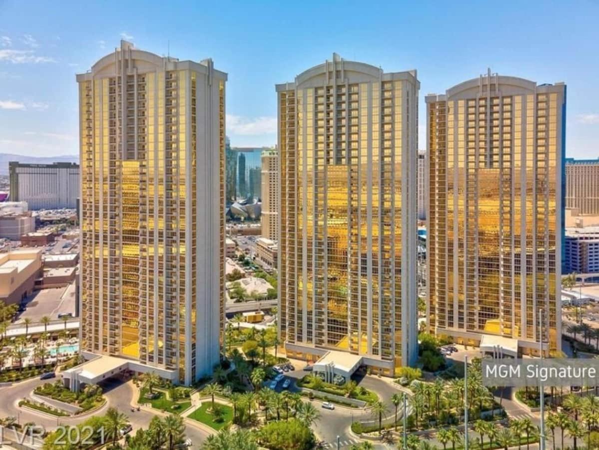 Awesome The Signature Mgm Condo With Strip View. No Resort Fee! ラスベガス エクステリア 写真